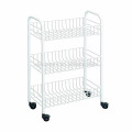 vivinature apilamiento Metal Steel Storage Basket Display Shelf Alambre rack